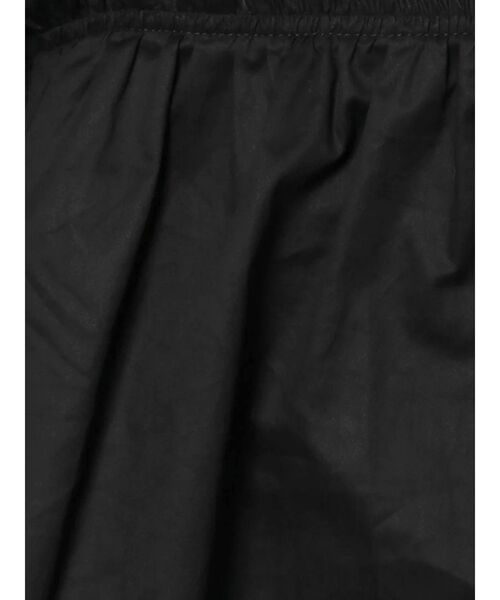 merry jenny（メリージェニー）の「シャーリングレイヤードビスチェ（Tシャツ/カットソー・レディース・オフホワイト/ブラック・FREE）」の12枚目の写真