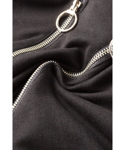 ankoROCK（アンコロック）の「スパンキーリングジップキモノアームパーカー -ショート＆ビッグ-（パーカー・メンズ・A・ONE SIZE）」の4枚目の写真