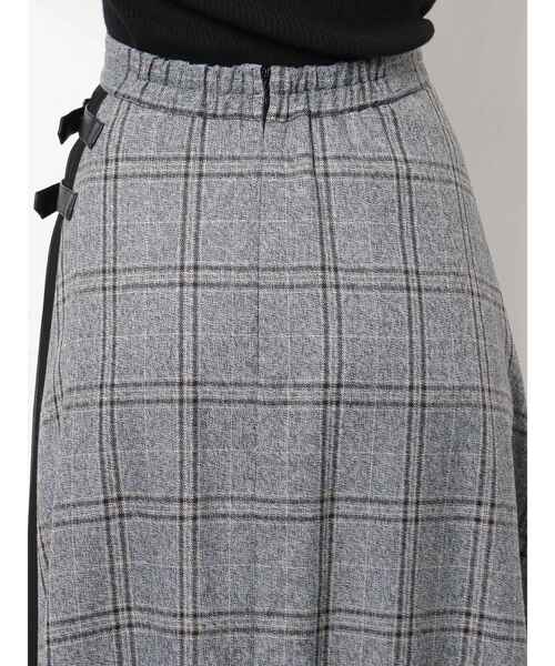 RESEXXY（リゼクシー）の「ダブルバックルレイヤードスカート（スカート・レディース・ブラック/ブラウン・FREE）」の20枚目の写真