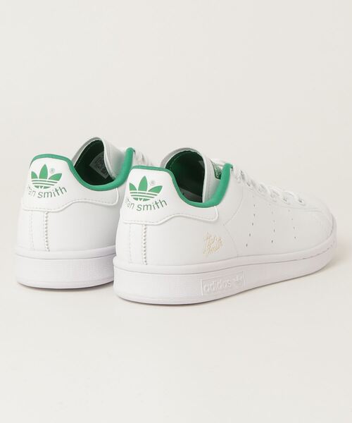 adidas(アディダス)の「adidas アディダス STAN SMITH スタンスミス H00308 FWHT/FWHT/GRN(スニーカー・メンズ・ホワイト系その他・23.0cm/22.0cm/26.0cm/30.0cm/25.0cm/28.5cm/25.5cm/29.0cm/24.5cm/28.0cm/23.5cm/27.0cm/24.0cm/27.5cm/22.5cm/26.5cm/29.5cm)」の2枚目の写真