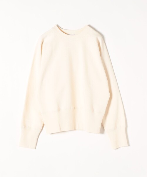 SHIPS any(シップス エニィ)の「SHIPS any:〈抗菌防臭〉USAコットン 裏起毛 コンパクト プルオーバー(Tシャツ/カットソー・レディース・ブラック/レッド/オフホワイト・ONE SIZE)」の4枚目の写真