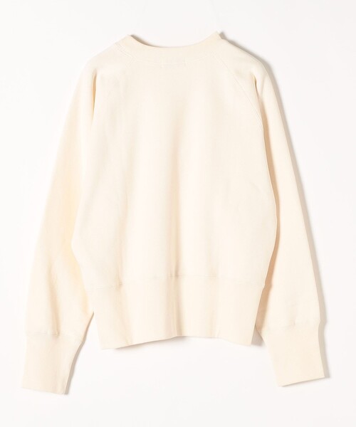 SHIPS any(シップス エニィ)の「SHIPS any:〈抗菌防臭〉USAコットン 裏起毛 コンパクト プルオーバー(Tシャツ/カットソー・レディース・ブラック/レッド/オフホワイト・ONE SIZE)」の6枚目の写真