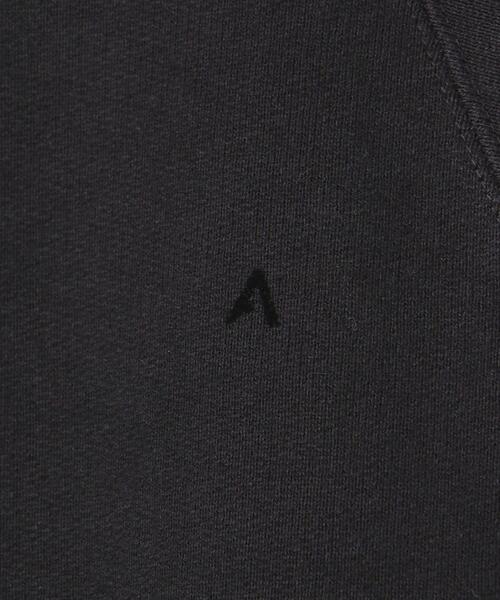 ATON（エイトン）の「＜ATON（エイトン）＞ クルーネック ロングスリーブ■■■（Tシャツ/カットソー・メンズ・ブラック・6/4）」の7枚目の写真