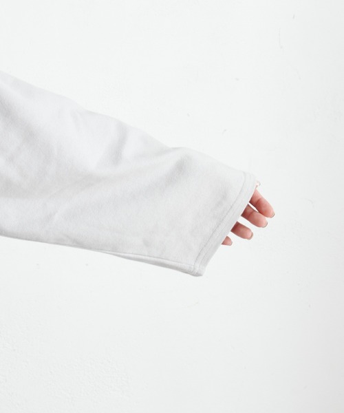 PUAL CE CIN（ピュアルセシン）の「【Du noir】防油加工ロゴ刺繍プルオーバー（Tシャツ/カットソー・レディース・ブラック/グレー/その他1/その他2・FREE）」の22枚目の写真