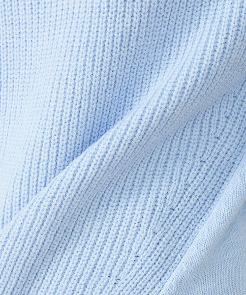 COMME CA ISM（コムサイズム）の「【WEB/一部店舗限定カラー：グレー、サックス】 ニットパーカ（ニット/セーター・レディース・オレンジ/チャコール/ラベンダー/ベージュ/グレー/サックスブルー・LARGE/MEDIUM）」の22枚目の写真