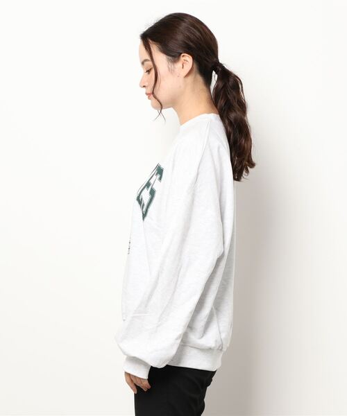 flower(フラワー)の「マリンロゴスウェット(スウェット・レディース・グレー・FREE)」の3枚目の写真