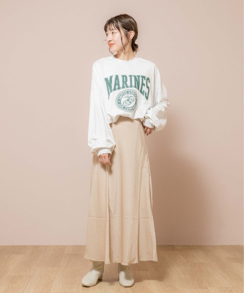 flower(フラワー)の「マリンロゴスウェット(スウェット・レディース・グレー・FREE)」の10枚目の写真