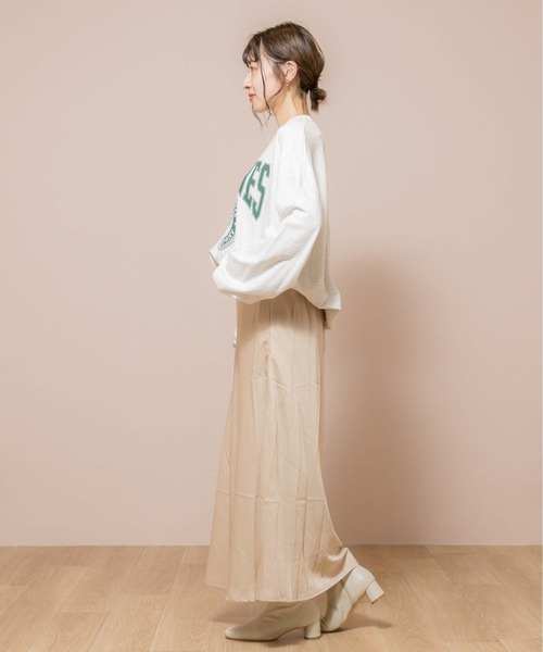 flower(フラワー)の「マリンロゴスウェット(スウェット・レディース・グレー・FREE)」の4枚目の写真