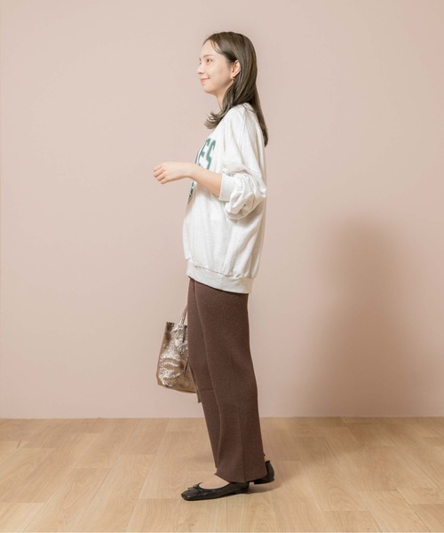 flower(フラワー)の「マリンロゴスウェット(スウェット・レディース・グレー・FREE)」の15枚目の写真