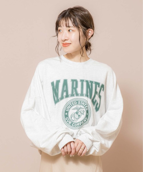 flower(フラワー)の「マリンロゴスウェット(スウェット・レディース・グレー・FREE)」の11枚目の写真