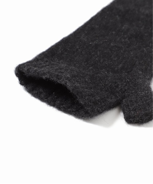 SLOBE IENA（スローブイエナ）の「【WILLIAM BRUNTON/ウィリアム ブラントン】Cashmere Plain グローブ◆（手袋・レディース・ベージュ/ブラック/グレー・FREE）」の7枚目の写真