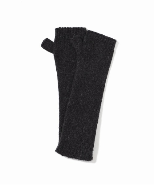 SLOBE IENA（スローブイエナ）の「【WILLIAM BRUNTON/ウィリアム ブラントン】Cashmere Plain グローブ◆（手袋・レディース・ベージュ/ブラック/グレー・FREE）」の9枚目の写真