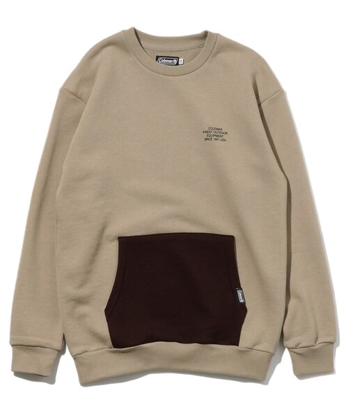 COLEMAN（コールマン）の「◆【リンク/160cmまで】別注Colemanトレーナー（スウェット・キッズ・ベージュ/ホワイト系7・15 /16）」の11枚目の写真