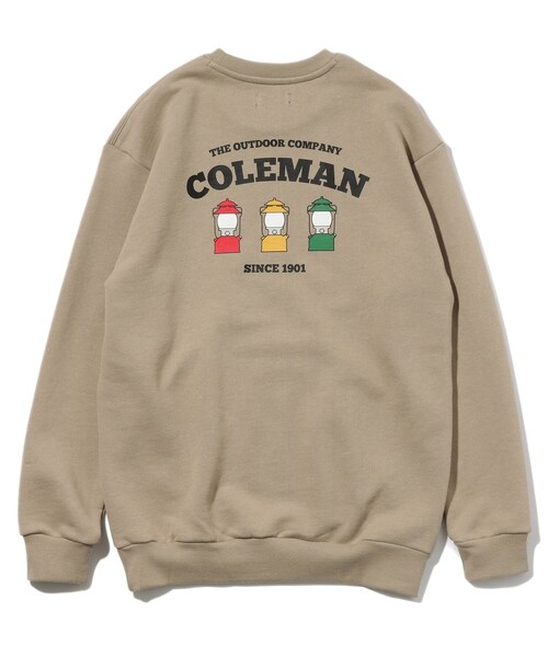 COLEMAN（コールマン）の「◆【リンク/160cmまで】別注Colemanトレーナー（スウェット・キッズ・ベージュ/ホワイト系7・15 /16）」の9枚目の写真