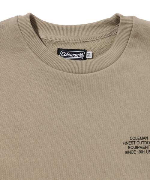 COLEMAN（コールマン）の「◆【リンク/160cmまで】別注Colemanトレーナー（スウェット・キッズ・ベージュ/ホワイト系7・15 /16）」の3枚目の写真