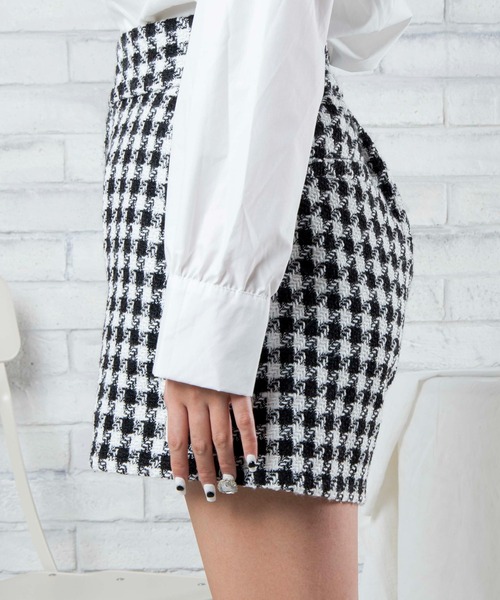 WEGO（ウィゴー）の「WEGO/ツイードショートパンツ（スラックス・レディース・その他2/その他1・MEDIUM/SMALL）」の10枚目の写真