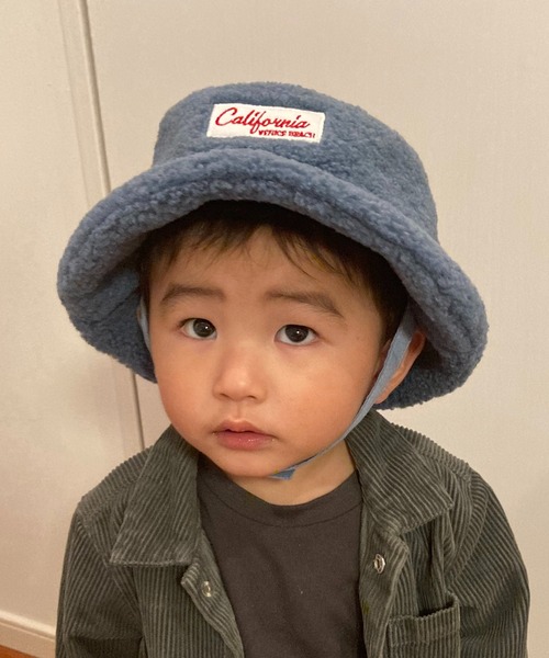 LITTLE GRIN BUDDY（リトル グリンバディ）の「【LITTLE GRIN BUDDY/リトルグリンバディ】【ベビー】ボアハット