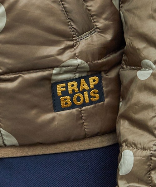 FRAPBOIS（フラボア）の「FRAPBOIS×TAION ダウンジャケット（ダウンジャケット/コート・レディース・ブラック/ベージュ・1/2/3）」の3枚目の写真