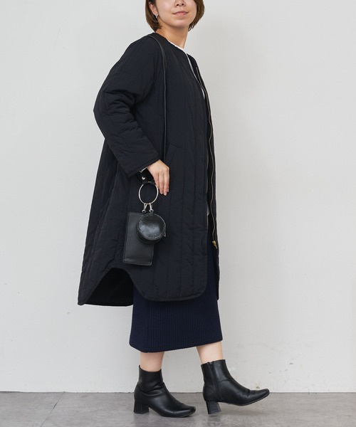 BONbazaar（ボンバザール）の「《おススメ》リングショルダーバッグ（ショルダーバッグ・レディース・ブラック/モカ/サックスブルー/オレンジ/アイボリー/グレイッシュベージュ・FREE）」の18枚目の写真