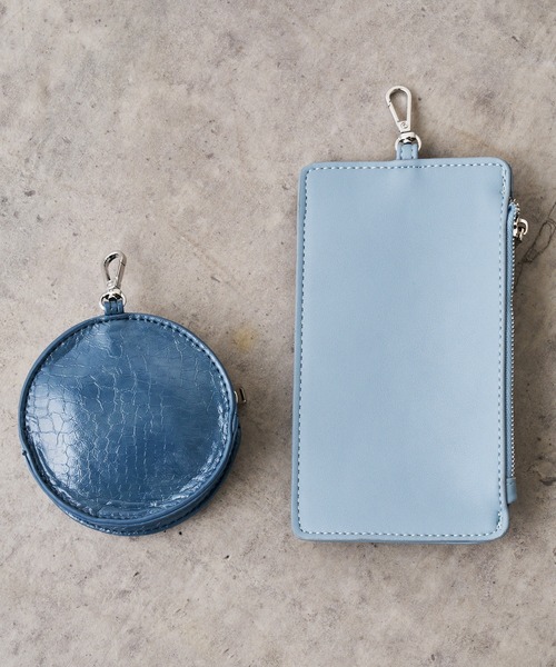 BONbazaar（ボンバザール）の「《おススメ》リングショルダーバッグ（ショルダーバッグ・レディース・ブラック/モカ/サックスブルー/オレンジ/アイボリー/グレイッシュベージュ・FREE）」の9枚目の写真