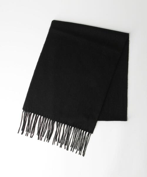 closet story（クローゼットストーリー）の「＜closet story（クローゼットストーリー）＞カシミア マフラー 21F（マフラー・レディース・ライトグレー/ライトブルー/ブラック/オフホワイト/ライトピンク/ライラック・FREE）」の3枚目の写真