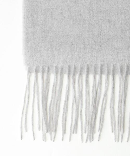 closet story（クローゼットストーリー）の「＜closet story（クローゼットストーリー）＞カシミア マフラー 21F（マフラー・レディース・ライトグレー/ライトブルー/ブラック/オフホワイト/ライトピンク/ライラック・FREE）」の7枚目の写真