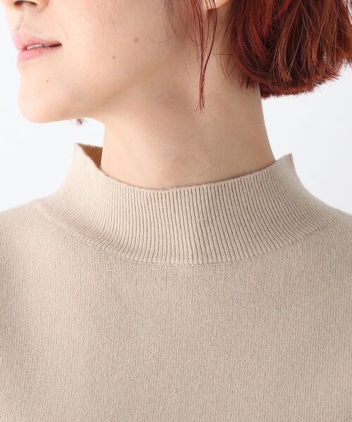 DRESKIP（ドレスキップ）の「◆お袖タックジャカードニット（ニット/セーター・レディース・ブラック/ライトグリーン/ピンク系/ライトベージュ・04/03/02）」の8枚目の写真