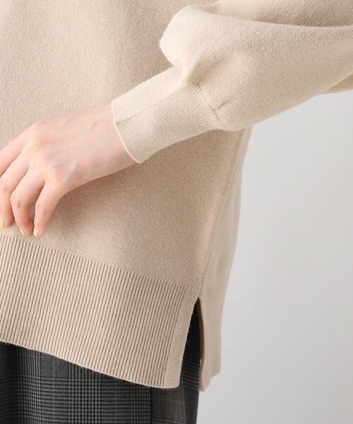 DRESKIP（ドレスキップ）の「◆お袖タックジャカードニット（ニット/セーター・レディース・ブラック/ライトグリーン/ピンク系/ライトベージュ・04/03/02）」の9枚目の写真