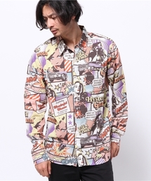 HYSTERIC GLAMOUR | WONDER HYSTEIC総柄 長袖レギュラーSH(シャツ/ブラウス)