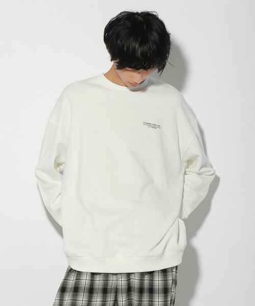 PBLIM(ページボーイリム)の「【PAGEBOYLIM】センダハナコラボリムガール(スウェット・レディース・ブラウン/オフホワイト・MEDIUM/LARGE)」の6枚目の写真