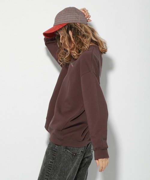 PBLIM(ページボーイリム)の「【PAGEBOYLIM】センダハナコラボリムガール(スウェット・レディース・ブラウン/オフホワイト・MEDIUM/LARGE)」の18枚目の写真