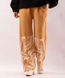 EACH. | 【EACH】MABLE PATTERN PANTS　マーブル柄パンツ(その他パンツ)