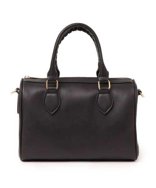 SHIPS(シップス)の「ホイップステッチハンドルミニボストン◆(ボストンバッグ・レディース・ブラック/ベージュ・ONE SIZE)」の16枚目の写真