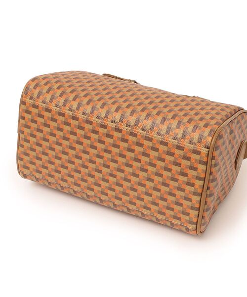 SHIPS(シップス)の「ホイップステッチハンドルミニボストン◆(ボストンバッグ・レディース・ブラック/ベージュ・ONE SIZE)」の5枚目の写真