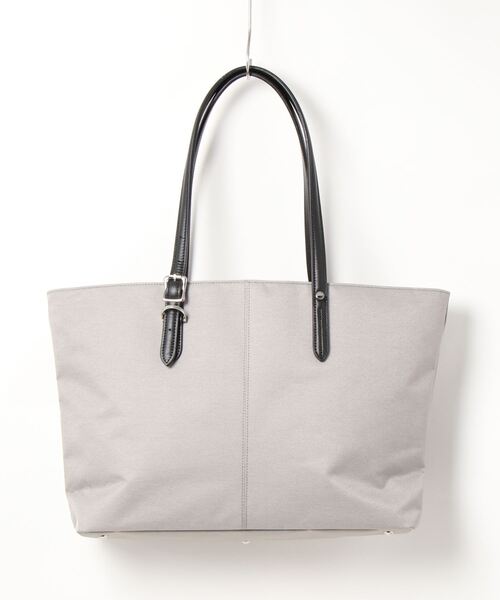 PRO-SPERITY（プロスペリティ）の「【PRO-SPERITY/プロスペリティ】別注デニムライククロス×シンセティックレザートートバッグ（トートバッグ・メンズ・グレー/ブラック/ネイビー・FREE）」の15枚目の写真