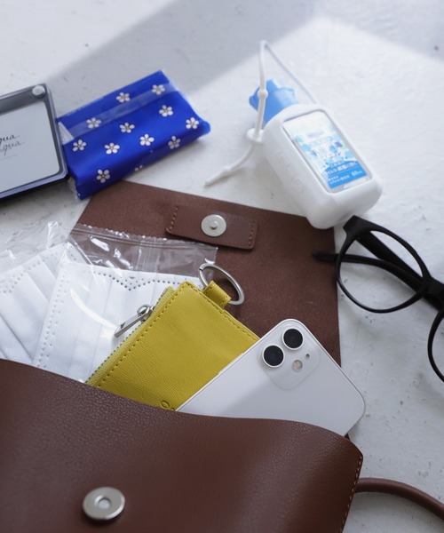 antiqua（アンティカ）の「ミニショルダーバッグ（ショルダーバッグ・レディース・ブラウン/ブラック・FREE）」の19枚目の写真