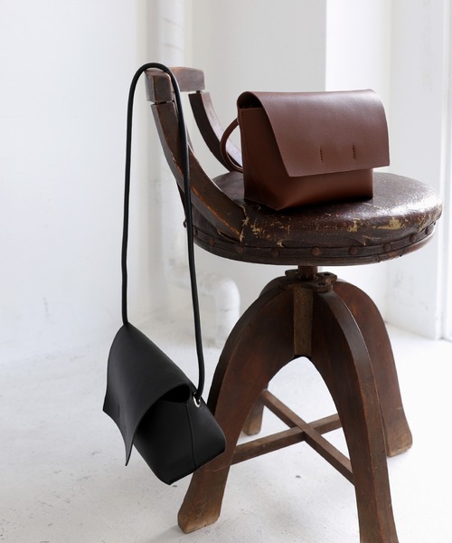 antiqua（アンティカ）の「ミニショルダーバッグ（ショルダーバッグ・レディース・ブラウン/ブラック・FREE）」の20枚目の写真