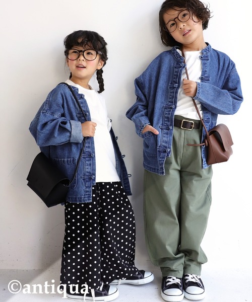 antiqua（アンティカ）の「ミニショルダーバッグ（ショルダーバッグ・レディース・ブラウン/ブラック・FREE）」の3枚目の写真