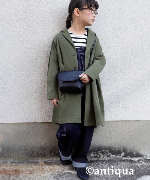 antiqua（アンティカ）の「ミニショルダーバッグ（ショルダーバッグ・レディース・ブラウン/ブラック・FREE）」の6枚目の写真