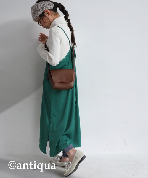 antiqua（アンティカ）の「ミニショルダーバッグ（ショルダーバッグ・レディース・ブラウン/ブラック・FREE）」の14枚目の写真