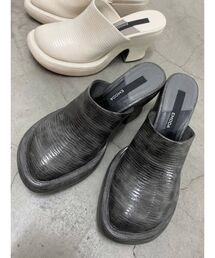 EMODA | ワイドラウンドサボ(パンプス)