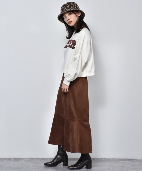 RETRO GIRL(レトロガール)の「バックZIPマーメイドスカート(スカート・レディース・ブラウン系その他/ブラック系その他/オフホワイト/ダークブラウン/ライトグリーン・FREE)」の15枚目の写真