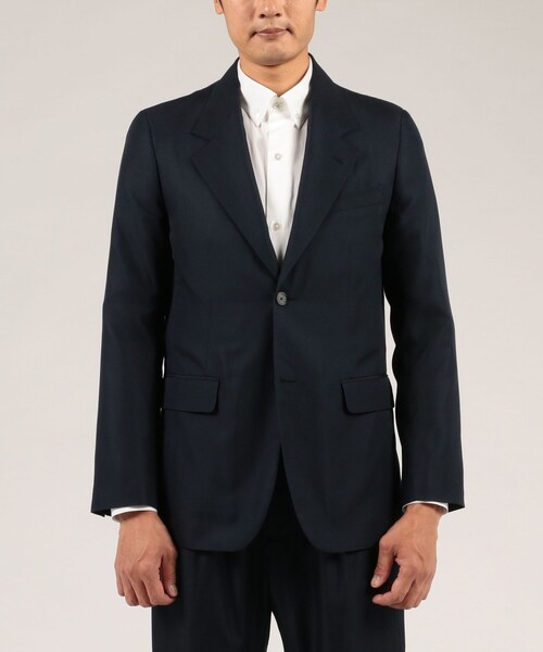 セール】シルクツイル シングル2Bジャケット（テーラードジャケット