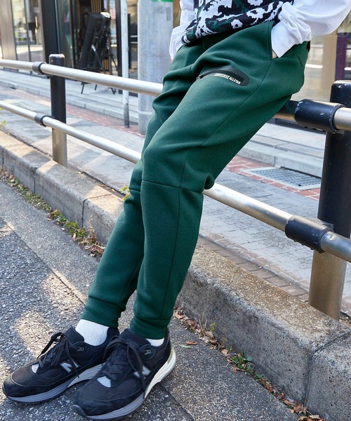 CONVERSE(コンバース)の「CONVERSE/コンバース カノコジョガーパンツ<セットアップ可能>(その他パンツ・メンズ・グリーン/ブラック・L/M)」の6枚目の写真