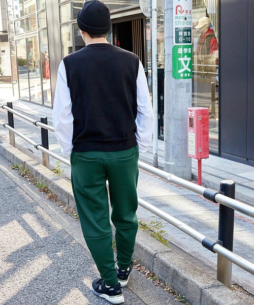 CONVERSE(コンバース)の「CONVERSE/コンバース カノコジョガーパンツ<セットアップ可能>(その他パンツ・メンズ・グリーン/ブラック・L/M)」の9枚目の写真