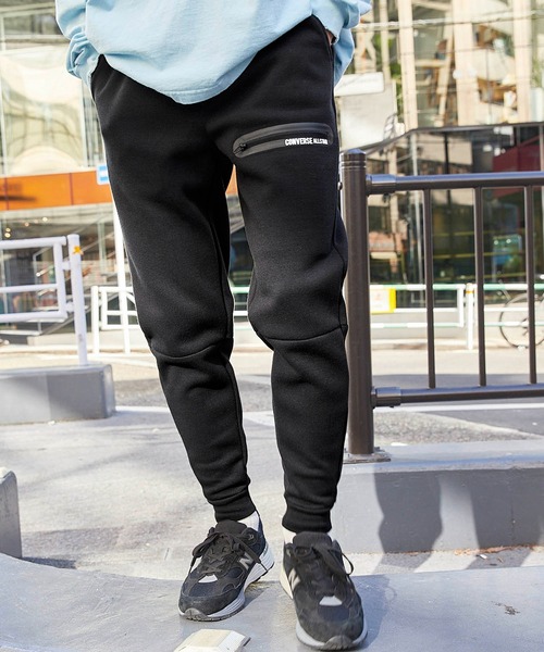 CONVERSE(コンバース)の「CONVERSE/コンバース カノコジョガーパンツ<セットアップ可能>(その他パンツ・メンズ・グリーン/ブラック・L/M)」の19枚目の写真