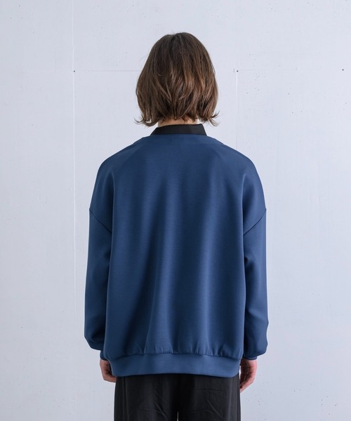 ln fortis（ロンフォルティス）の「ln fortis - ルーズフィットバルーンカーディガン（カーディガン/ボレロ・メンズ・チャコールグレー/ブラウン/グレイッシュブルー・SMALL/MEDIUM）」の15枚目の写真