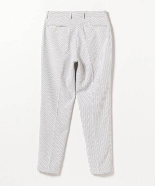 BEAMS LIGHTS（ビームスライツ）の「BEAMS LIGHTS / シアサッカー スラックス（スラックス・メンズ・ネイビー/グレー・SMALL/MEDIUM/LARGE/X-LARGE）」の6枚目の写真