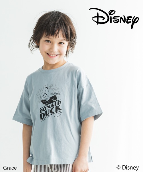 pairmanon(ペアマノン)の「【プレミアムコットン100】【Disney】【ディズニー】半袖プリントTシャツ(Tシャツ/カットソー・キッズ・ホワイト系その他/グレー/ミント/アイボリー/ベージュ系その他/ピンク/グレイッシュベージュ/ブラック/ラベンダー/ライトベージュ/ブルー/ホワイト系その他2/ホワイト系その他3/ベージュ系その他4/ブルー系その他4/ホワイト系その他4/ホワイト系その他5/ホワイト系その他7・120/80/130/90/110/100/140/150)」の17枚目の写真