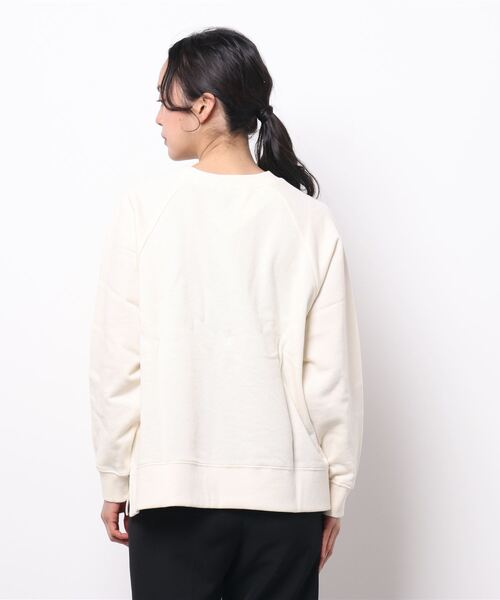 Samansa Mos2(サマンサ モスモス)の「ぽこぽこ刺繍裏毛スウェット(スウェット・レディース・イエロー/キナリ/チャコール/ベージュ・フリ-)」の8枚目の写真